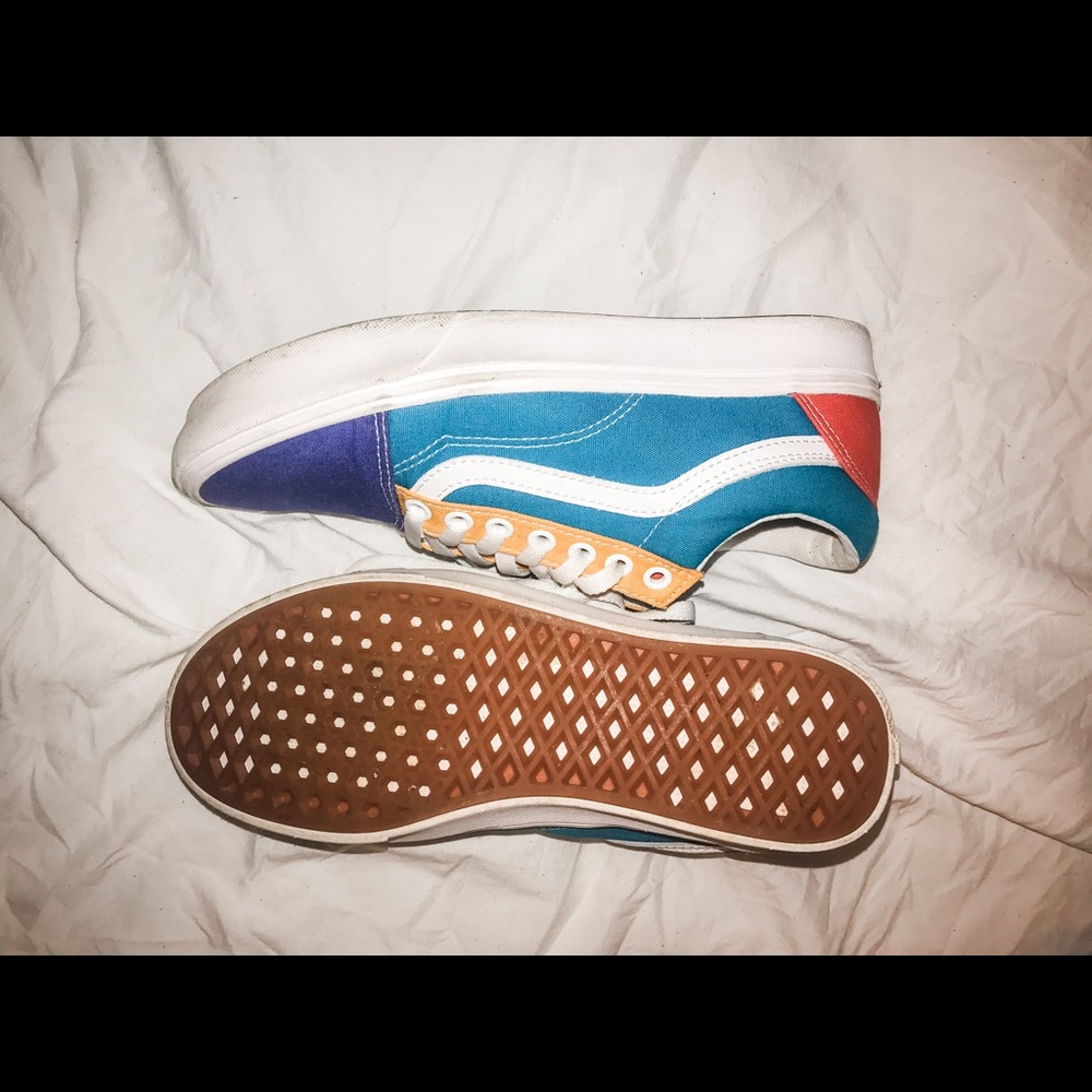 Color Block Vans - Picture 3 of 5